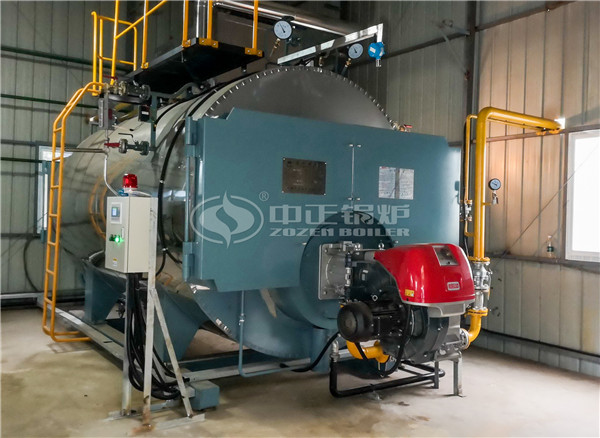 4噸WNS系列天燃氣蒸汽鍋爐項目