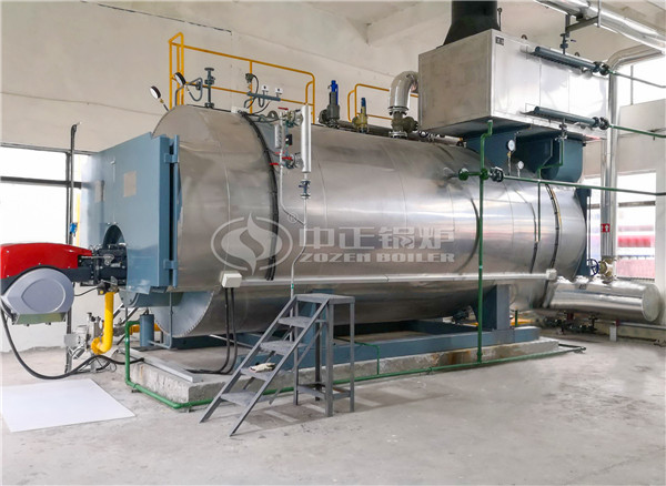 4.2MW燃氣臥式導熱油鍋爐