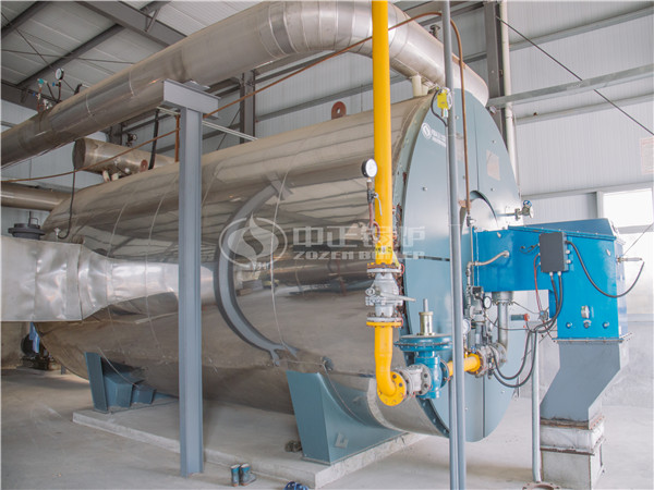 400萬大卡燃?xì)馀P式導(dǎo)熱油鍋爐