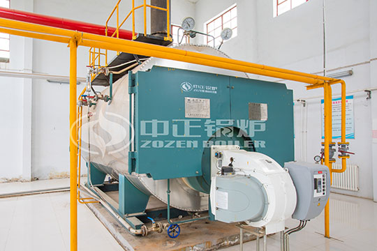 福建省泉州市2噸WNS系列天燃氣蒸汽鍋爐項目