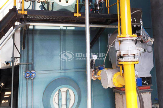 山東省濟南市15噸燃氣飽和蒸汽鍋爐項目