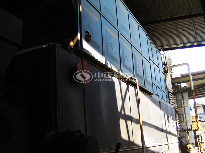 內蒙古10噸SZL系列生物質蒸汽鍋爐項目