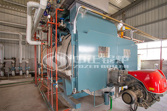 江蘇省常熟市10噸天燃氣蒸汽鍋爐