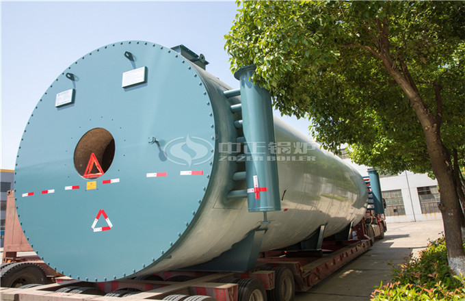 1200萬大卡燃氣臥式導熱油鍋爐項目