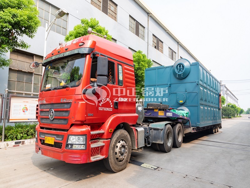 河南省20噸SZS系列燃氣蒸汽鍋爐項目